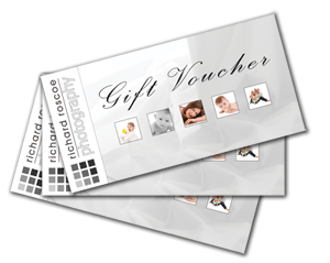 Gift Vouchers for Photoshoot